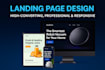 build nextjs landing pages and full ecommerce systems