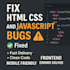 fix HTML CSS javascript bug