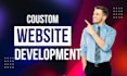 do website development as a fullstack web developer frontend and backend
