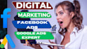 facebook ads, google ads set up and management expert