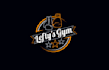 design old school boxing gym logo