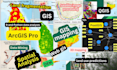 do spatial analysis gis mapping using qgis and arcgis pro