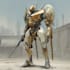 create illustration, fantasy sci fi character design