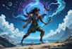 illustrate  high quality fantasy sci fi  character