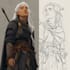 draw your dnd character art