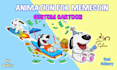 create funny 2d crypto meme animations