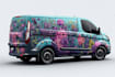 make a vehicle wrap design, car wrap design, van wrap design