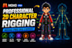 rig your 2d character in moho professionally