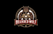 design branded wolf bold rugged logo