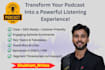 write engaging podcast show notes and episode summaries