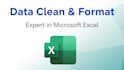clean and format messy excel data