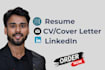 create a modern resume and CV that gets you hired