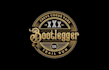 design prohibition bootlegging trail run logo