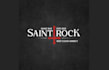 design unique saint rock bar logo
