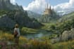 create concept art, fantasy landscapes, background scenes