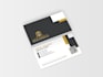 make a modern, clean, and professional business card design