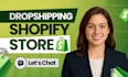 do shopify website design, create shopify store, or shopify dropshipping store