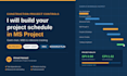 prepare project wbs, gantt chart and resource allocation on ms project