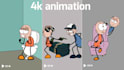 create shorts like rico animation