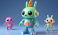 render stunning 3d toy or collectible product images for promotion