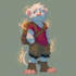 draw furry reference sheet custom fursona character design