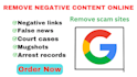 send dmca takedown notice to remove article mugshots arrested and harassing