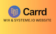 design carrd landing page redesign carrd website carrd