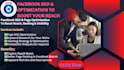 do facebook SEO and page optimization to increase visibility