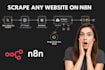 scrape any website on n8n