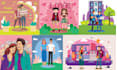 draw custom 2d flat illustration from your requirement