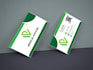 design simple, luxury, modern business card with qr code