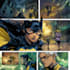 do superhero comic page and book