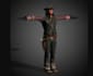 mesh structure metahuman characters,uvs texture,human model,vfx,3d asset,ue5 rig