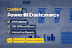 design interactive and professional power bi dashboards