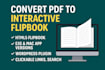 convert PDF to interactive flipbook HTML5, exe and mobile ready