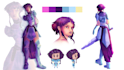 design and illustrate captivating video game characters