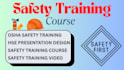 source create osha hse industrial safety training course video manual design
