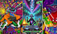 create amazing art of psychedelic, stoner, trippy, cover trippy psychedelic