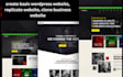 wordpress landing page, modern wordpress website for small business website