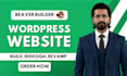 create your website by using beaver builder