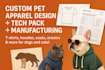 design, develop, and manufacture premium pet apparels