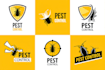 design modern and unique pest control logo