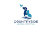 design veterinary hospital move future logo