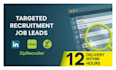provide targeted recruitment job leads from linkedin, indeed and ziprecruiter