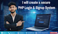create or fix contact, login, registration, and PHP forms