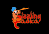 make amazing BBQ team catering restaurant logo bourbon bar