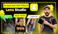 create custom interactive snapchat lens