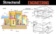 do civil and structural engineering design, wood, concrete