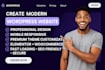 create a responsive and modern wordpress website using premium themes