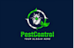 do a unique pest control or minimalist logo design